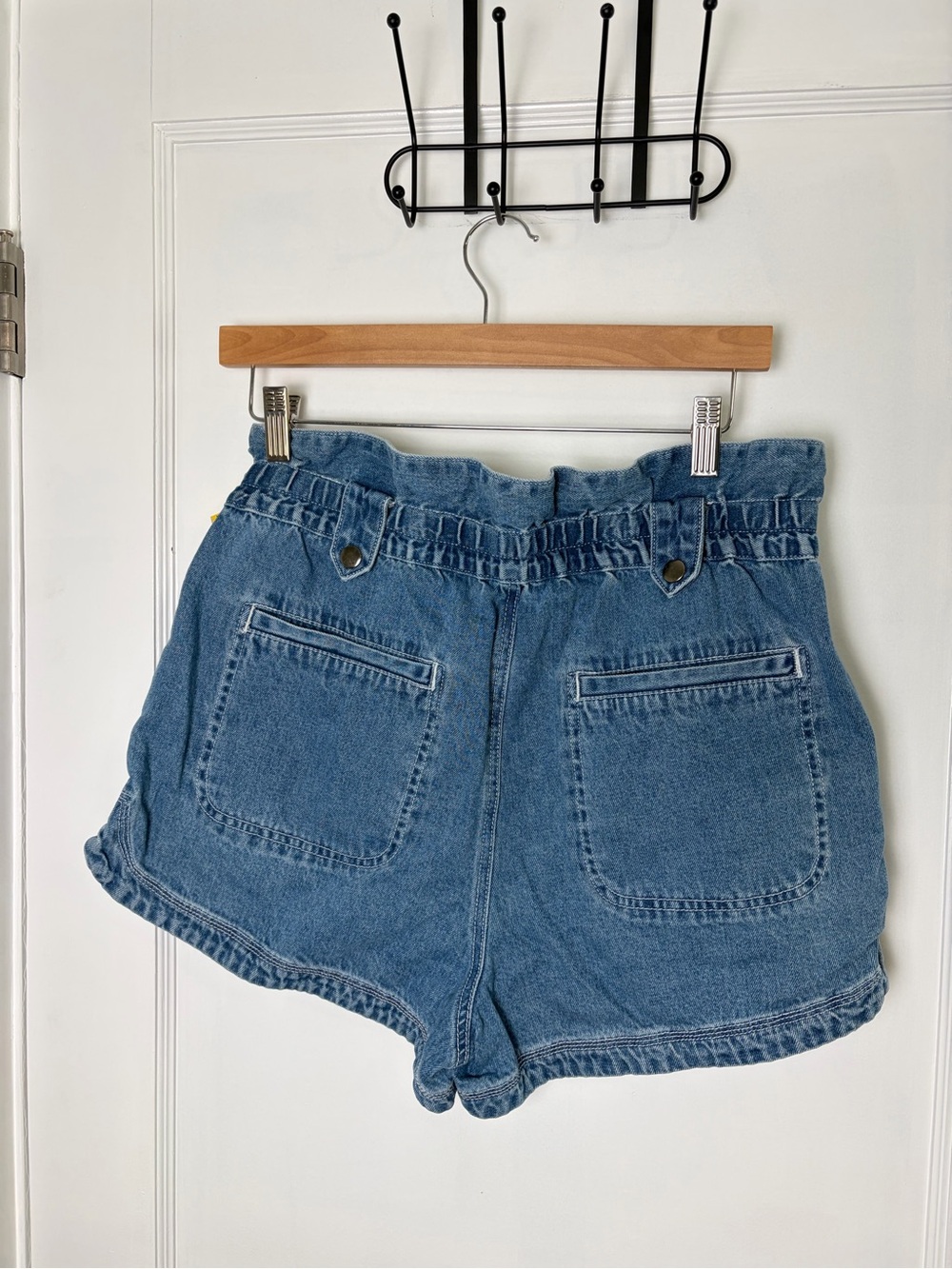 Sea Alyssa Paperbag Denim Shorts 8 - Picture 5 of 16